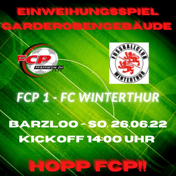 Barzloo-Festwochenende mit dem FC Winterthur!