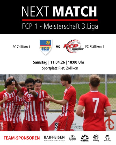 FCP 1 - BIG MATCH zum verspäteten Rückrundenstart!