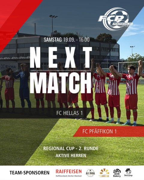 FCP 1 – Favoritenrolle im Cup FCP 1 – Favoritenrolle im Cup